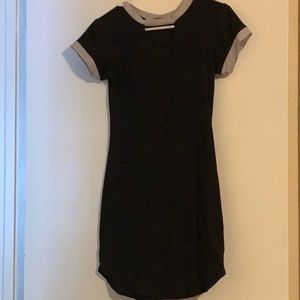 Black T-Shirt Dress